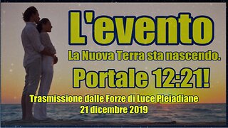 L'evento La Nuova Terra sta nascendo Portale