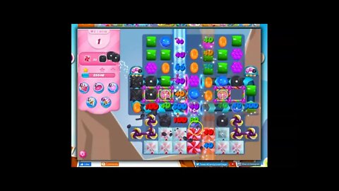 Candy Crush Level 6110 Talkthrough, 25 Moves 0 Boosters