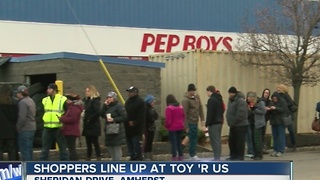 Shoppers line up for hottest holiday toy