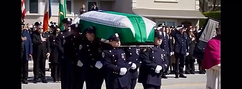 Tribute to the Fallen Officer in New York