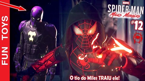 🕷 Marvel's Spider-Man: Miles Morales #12 - O Tio do Miles SEQUESTROU ELE!!! 😱😱😱 E veja o NOVO traje!
