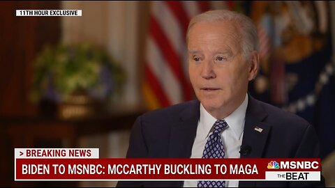 Biden: McCarthy Sold Out To MAGA Republicans