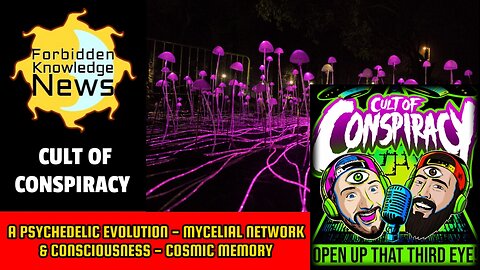 Psychedelic Evolution - Mycelial Network & Consciousness - Cosmic Memory | Cult of Conspiracy