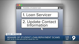 Beware of student loan repayment scams