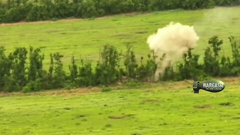 Hand held anti-tank grenade launchers used on Ukrainian position at Malye Shcherbaki