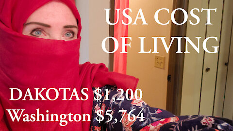 My Life in Washington Verses Dakotas | USA COST OF LIVING