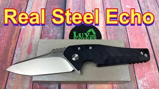 Real Steel Echo / includes disassembly / Torbe Design It’s for the large knife enthusiasts !!