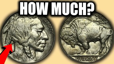 LOOK FOR THIS ON YOUR BUFFALO NICKELS!! 1930 BUFFALO NICKEL VALUES!!