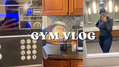 GYM VLOG | FIT CHECK + PRE WORKOUT + GYM ROUTINE