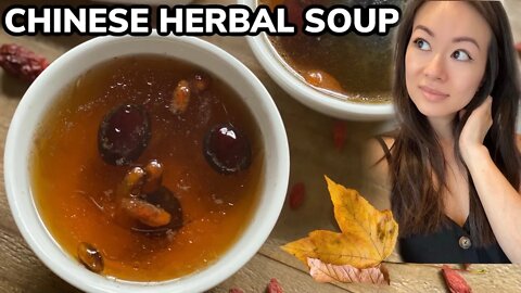 Instant Pot Chinese Herbal Soup Recipe Silkie Chicken & Ginseng 花旗參烏雞湯 (Dong Quai 當歸 for Postpartum)