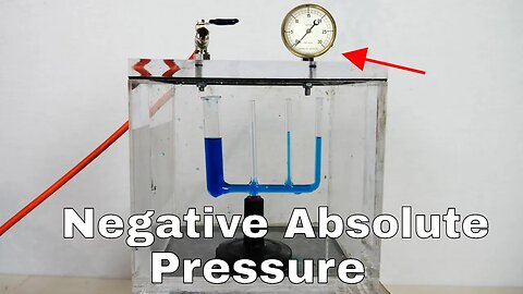 Capillary Tubes In a Vacuum Chamber-Negative Absolute Pressure (Part II)