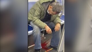 Anti-Asian Attack on NY Subway Leaves Man Gushing Blood