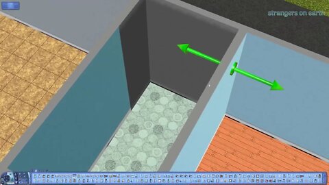 The Sims 3: third draft of our house (Part Four) - conflicts with basement walls and top floor