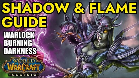Warlock Rune of Shadow and Flame Guide WoW Classic SoD