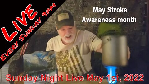 Random Adventures 2.0 Live - May 1st beginning of Stroke Awareness Month
