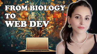 How I Landed My First Frontend Job 👩🏻‍💻 - As a Biologist 🔬