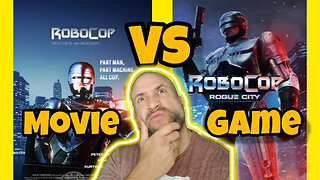 RoboCop (1897) VS Game RoboCop Rogue City REACTION