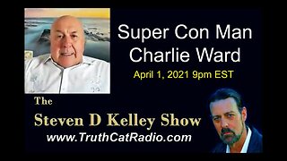 @StevenDKelley #OCCUPYTHEGETTY on Super Con Man Charlie Ward on April 1st Fool´s Day, 2021