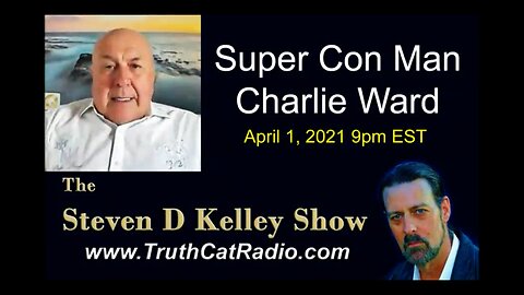 @StevenDKelley #OCCUPYTHEGETTY on Super Con Man Charlie Ward on April 1st Fool´s Day, 2021
