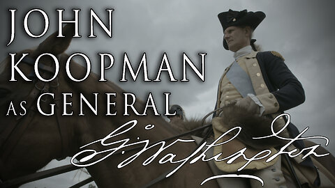 John Koopman as General George Washington - Presentation