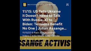 11/15: US Tells Ukraine It Doesn't Need to Talk With Russia, Xi to Biden: Tensions Benefit No One