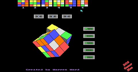 Sequential Dos Game Show: 10. 3D CUBE