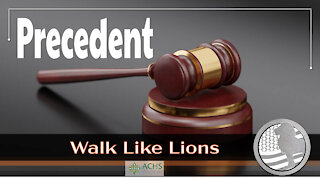 "Precedent" Walk Like Lions Christian Daily Devotion with Chappy October 5, 2021