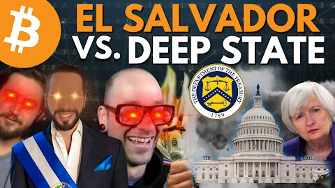 US Government Psyop in El Salvador: They are Scared of Bitcoin
