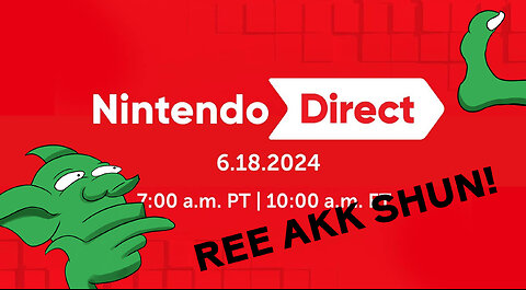 Nintendo Direct Reaction - June 2024