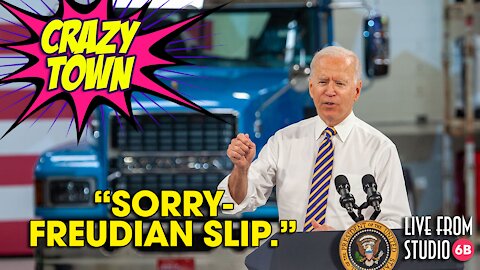 Watch Joe's "FREUDIAN SLIP" in this All-Timer Crazy Town!!