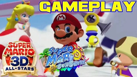 Super Mario 3D All-Stars - Super Mario Sunshine - Nintendo Switch Gameplay 😎Benjamillion