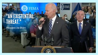 Biden: ‘We’re Seeing the Consequences of Climate Change Around The World…In The U.S. Right Now’