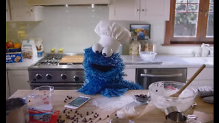 Cookie Monster Siri Commercial 2016