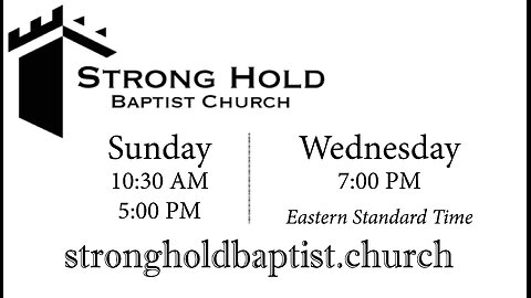 03.06.2024 Psalm 95: Harden Not Your Heart | Pastor Dave Berzins, Strong Hold Baptist Church