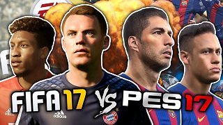 FIFA 17 vs. PES 2017 | The Ultimate Football Game?! | #FFO