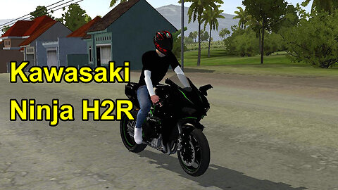 Kawasaki Ninja H2R Test Drive - Bus Simulator Indonesia | MOD Gameplay | MOD BUSSID