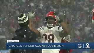 Joe Mixon aggravated menacing charges refiled