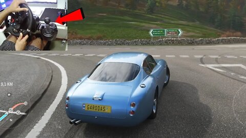 ASTON MARTIN DB4 GT ZAGATO Forza Horizon 4 gameplay Logitech g29