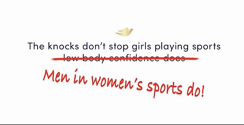 No Dove - It's Men In Women's Sports That Are The Problem