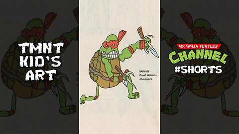 90s TMNT Children's Art in Archie Adventures Ninja Turtles Comic Books