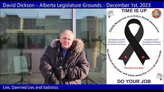 David Dickson - Alberta Legislature Grounds - December 1st, 2023