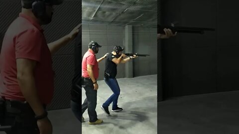 #shorts Treino Transição de Espingarda 12Ga para pistola 🔥 🔫