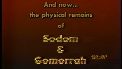 Ron Wyatt Sodoma Gomorra Documentario