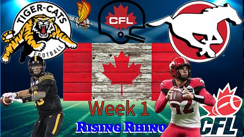 Hamilton Tiger-Cats Vs Calgary Stampeders Week 1 Watch Party: AI-Powered Interactive Commentary!