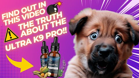 FIND OUT THE TRUTH ABOUT ULTRA K9 PRO DOG SUPPLEMENT HERE!!