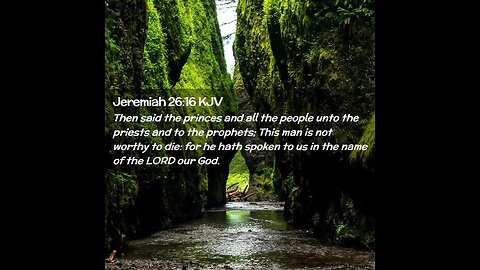 Jeremiah 26