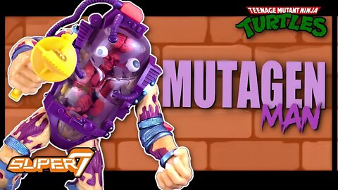 Super7 Teenage Mutant Ninja Turtles Ultimates Mutagen Man Figure @The Review Spot