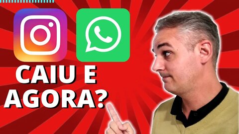 WHATSAPP E INSTAGRAM CAIU, INSTABILIDADE NA REDE