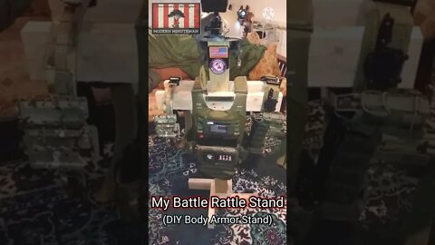 My Battle Rattle Stand (DIY Body Armor Stand)