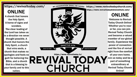 REVIVAL TODAY ONLINE